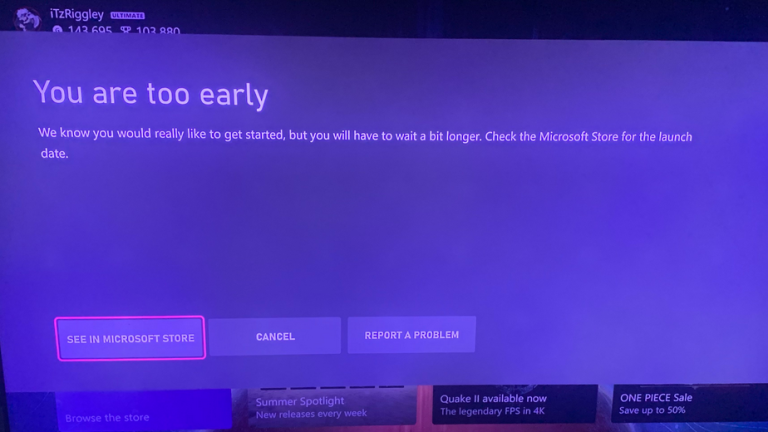 《星空》Xbox“你来太早了”报错 微软垦请玩家耐心